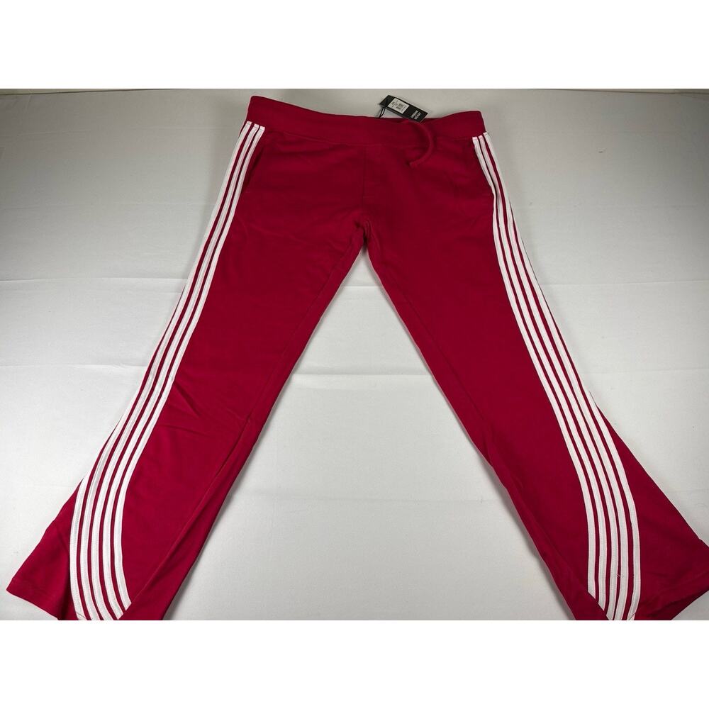 Urban Beast Track Pants Mens 2XL Red White Stripe Jogger Sweatpants NWT